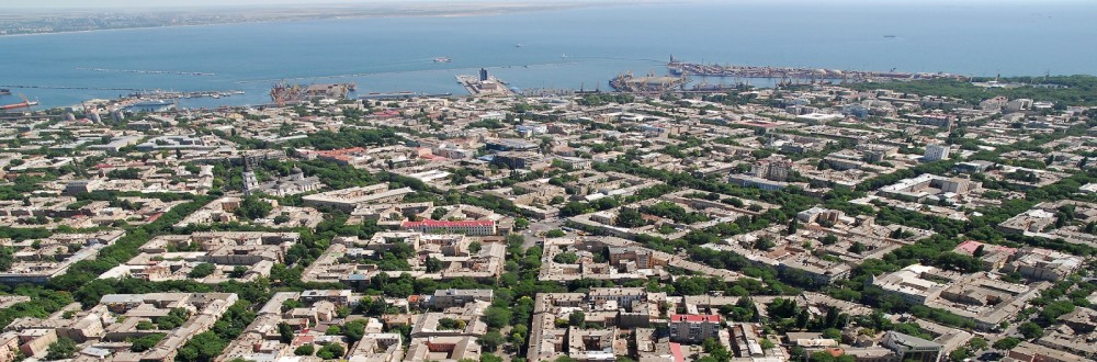 Одесса с высоты птичьего полета