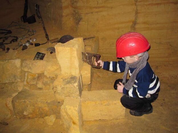 так різали ракушняк